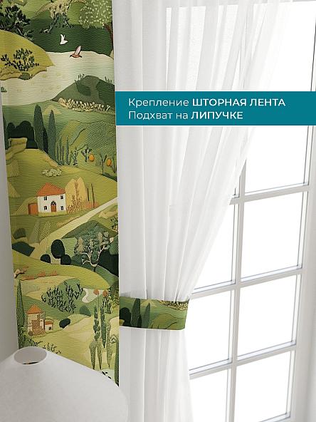 Тюль с декоративными подхватами Лабрист - 151 - фото 4