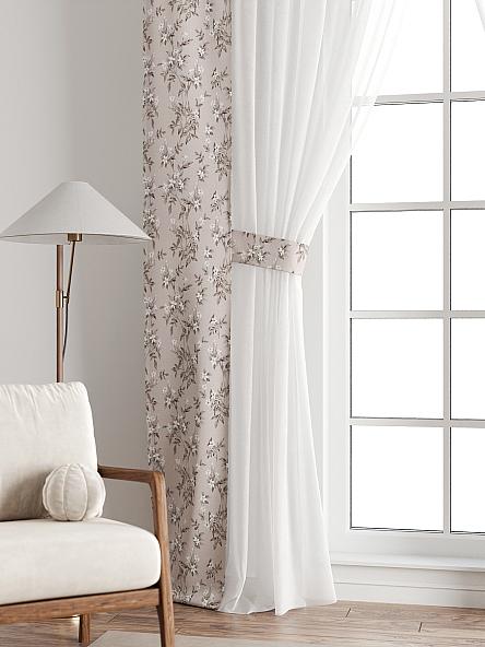 Тюль с декоративными подхватами Лабрист - 155 - фото 6