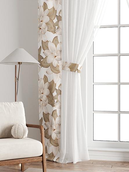 Тюль с декоративными подхватами Лабрист - 164 - фото 6