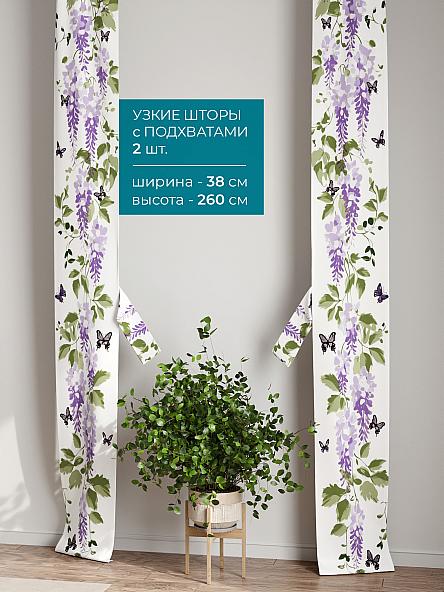 Тюль с декоративными подхватами Лабрист - 179 - фото 2