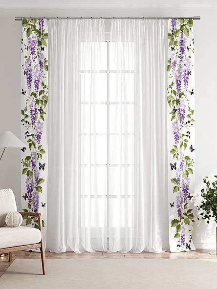 Тюль с декоративными подхватами Лабрист - 179 - фото 7