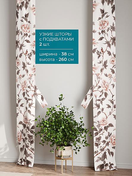 Тюль с декоративными подхватами Лабрист - 180 - фото 2