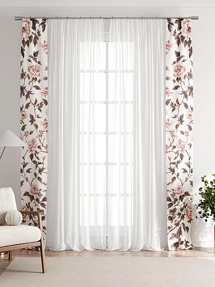 Тюль с декоративными подхватами Лабрист - 180 - фото 7