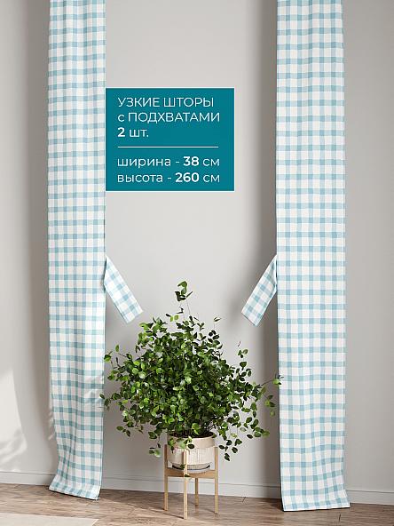 Тюль с декоративными подхватами Лабрист - 183 - фото 2