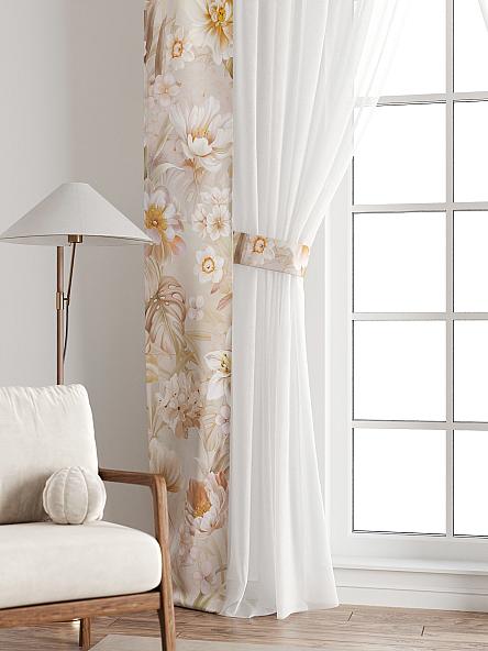 Тюль с декоративными подхватами Лабрист - 190 - фото 6