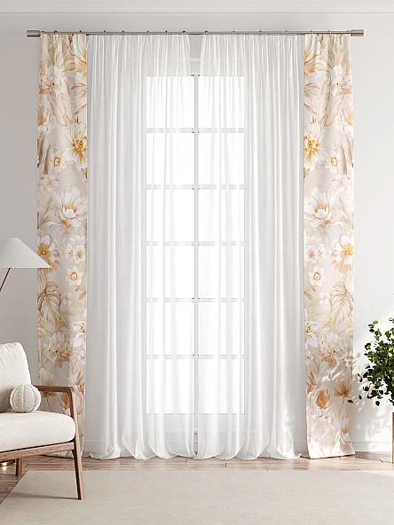 Тюль с декоративными подхватами Лабрист - 190 - фото 7