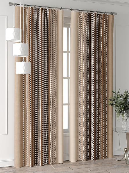 Комплект штор Колтери - 205 - 260 см - фото 4