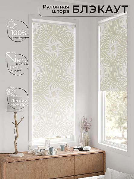 Рулонная штора для кухни для детской Фиреда - 203 - ширина 62 см - фото 2