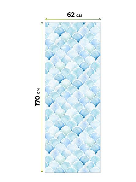 Рулонная штора для кухни для детской Фиреда - 207 - ширина 62 см - фото 7