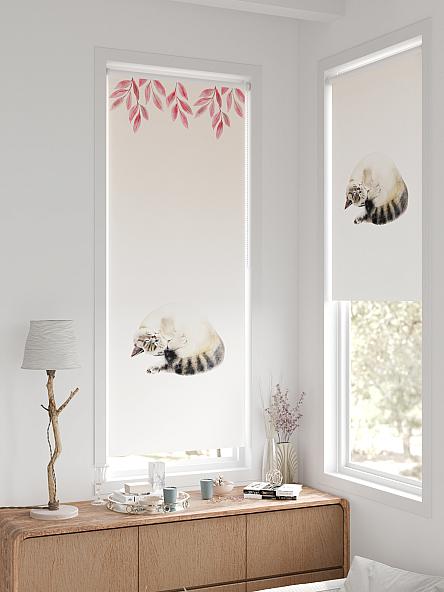 Рулонная штора для кухни для детской Фиреда - 211 - ширина 62 см