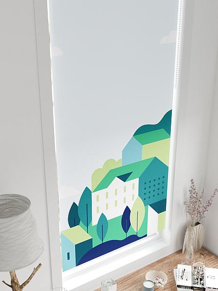 Рулонная штора для кухни для детской Фиреда - 222 - ширина 62 см - фото 4