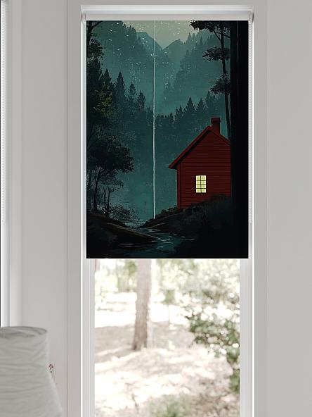 Рулонная штора для кухни для детской Фиреда - 226 - ширина 62 см - фото 6