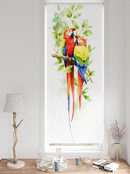 Рулонная штора для кухни для детской Фиреда - 230 - ширина 62 см - фото 3