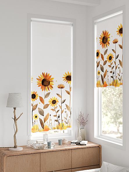 Рулонная штора для кухни для детской Фиреда - 234 - ширина 62 см