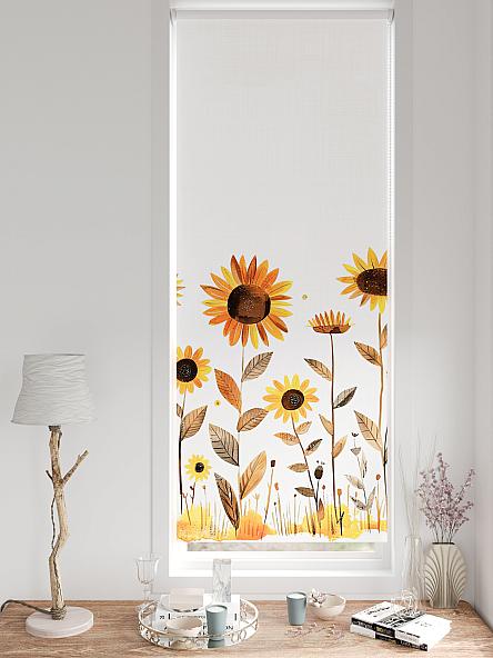 Рулонная штора для кухни для детской Фиреда - 234 - ширина 62 см - фото 3