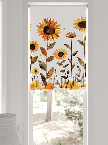 Рулонная штора для кухни для детской Фиреда - 234 - ширина 62 см - фото 6