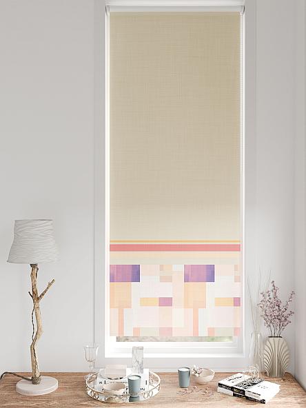 Рулонная штора для кухни для детской Фиреда - 235 - ширина 62 см - фото 3