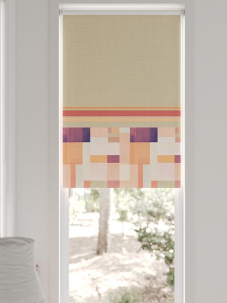 Рулонная штора для кухни для детской Фиреда - 235 - ширина 62 см - фото 6