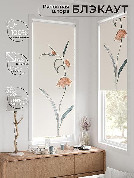 Рулонная штора для кухни для детской Фиреда - 237 - ширина 62 см - фото 2