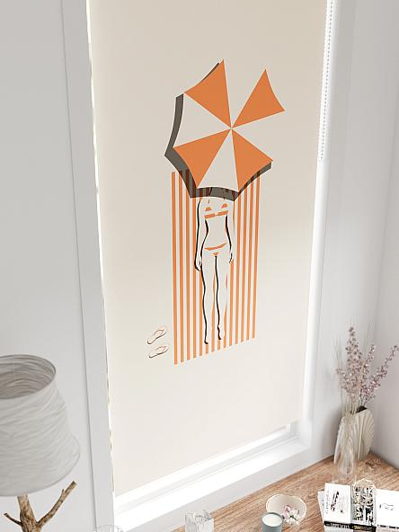 Рулонная штора для кухни для детской Фиреда - 252 - ширина 62 см - фото 4