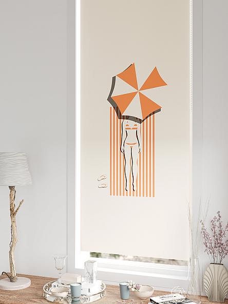 Рулонная штора для кухни для детской Фиреда - 252 - ширина 62 см - фото 5