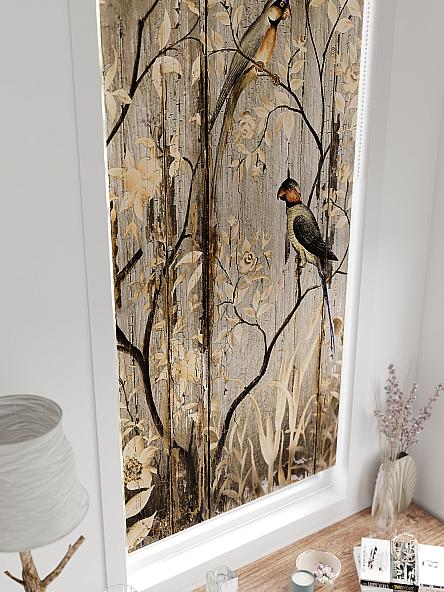 Рулонная штора для кухни для детской Фиреда - 256 - ширина 62 см - фото 4