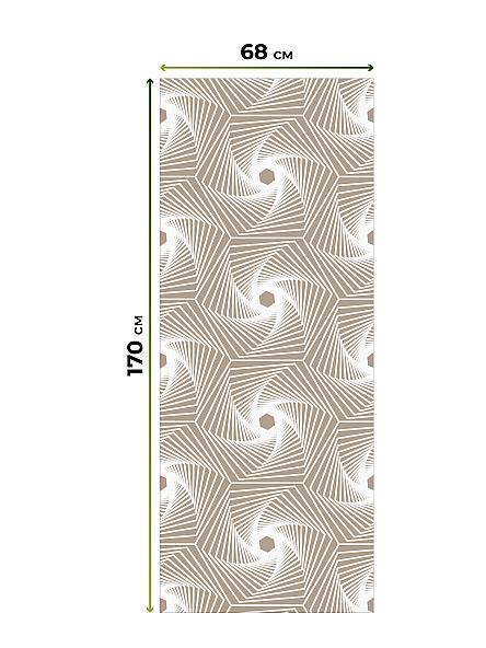 Рулонная штора для кухни для детской Легроса - 202 - ширина 68 см - фото 7