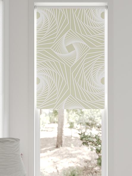 Рулонная штора для кухни для детской Легроса - 203 - ширина 68 см - фото 6