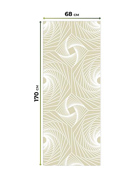 Рулонная штора для кухни для детской Легроса - 203 - ширина 68 см - фото 7