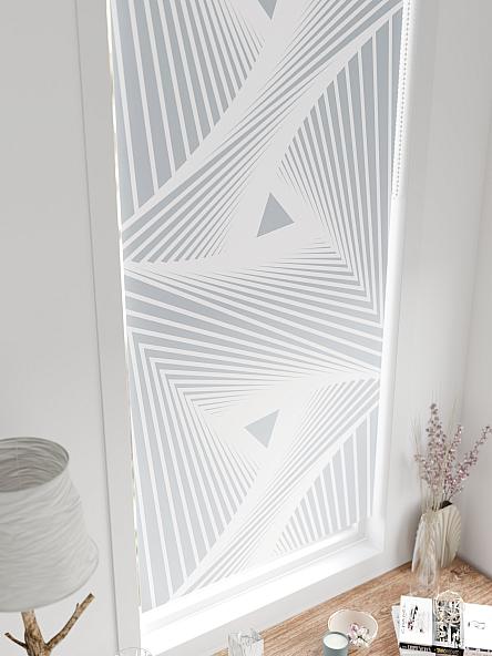 Рулонная штора для кухни для детской Легроса - 204 - ширина 68 см - фото 4