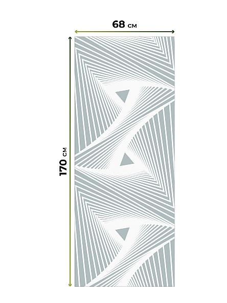 Рулонная штора для кухни для детской Легроса - 204 - ширина 68 см - фото 7