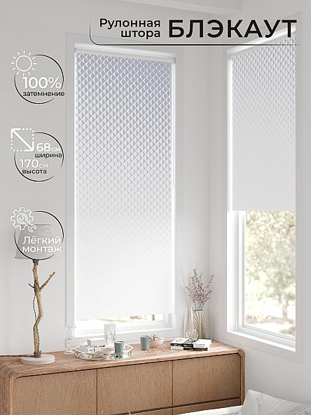 Рулонная штора для кухни для детской Легроса - 205 - ширина 68 см - фото 2