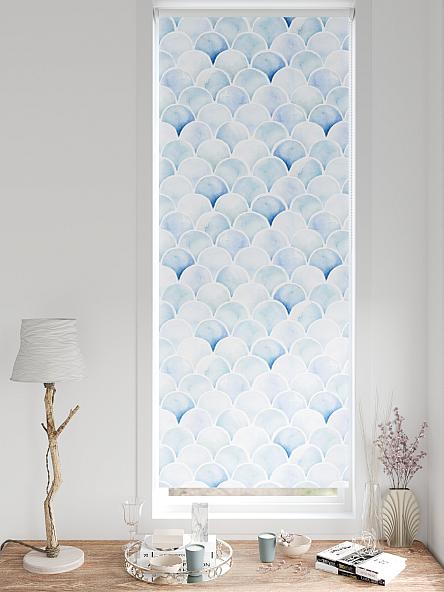 Рулонная штора для кухни для детской Легроса - 207 - ширина 68 см - фото 3