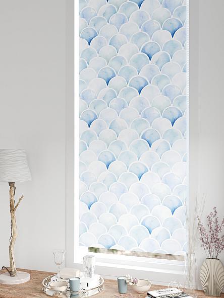 Рулонная штора для кухни для детской Легроса - 207 - ширина 68 см - фото 5