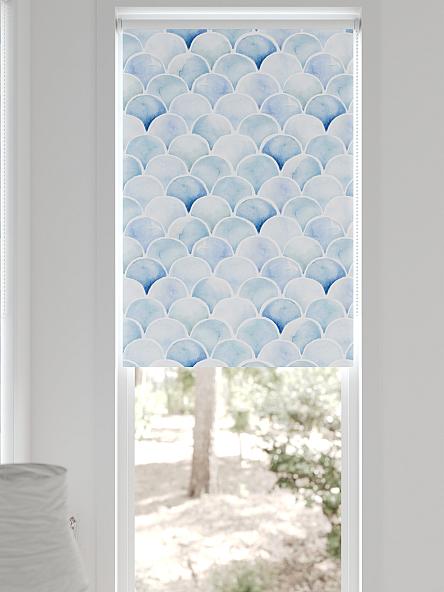 Рулонная штора для кухни для детской Легроса - 207 - ширина 68 см - фото 6