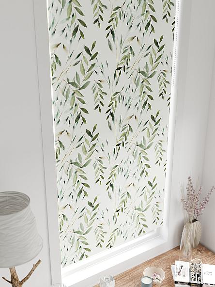 Рулонная штора для кухни для детской Легроса - 208 - ширина 68 см - фото 4