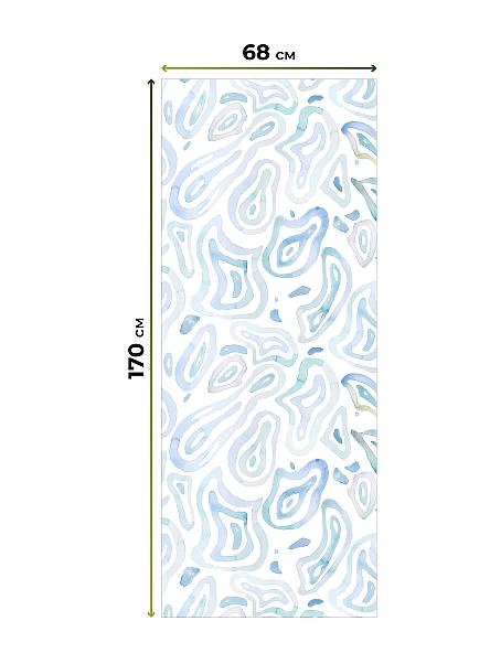 Рулонная штора для кухни для детской Легроса - 209 - ширина 68 см - фото 7