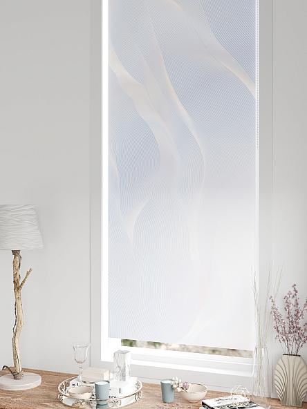 Рулонная штора для кухни для детской Легроса - 212 - ширина 68 см - фото 5