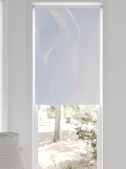 Рулонная штора для кухни для детской Легроса - 212 - ширина 68 см - фото 6