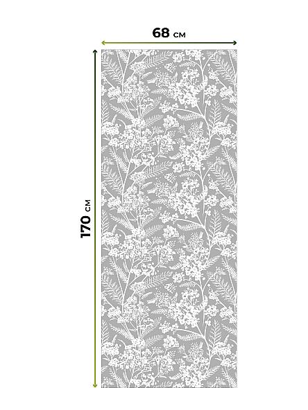 Рулонная штора для кухни для детской Легроса - 215 - ширина 68 см - фото 7