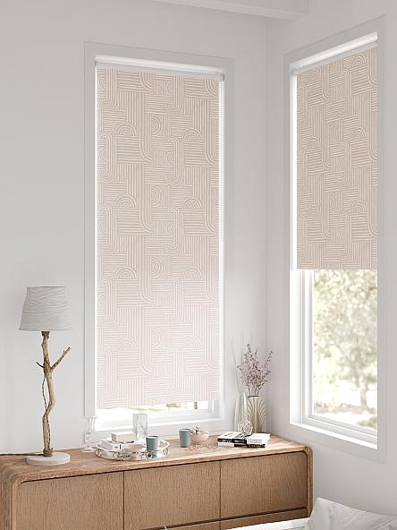 Рулонная штора для кухни для детской Легроса - 216 - ширина 68 см