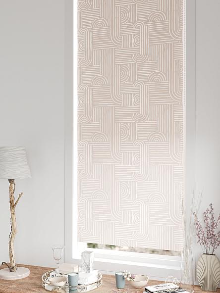 Рулонная штора для кухни для детской Легроса - 216 - ширина 68 см - фото 5