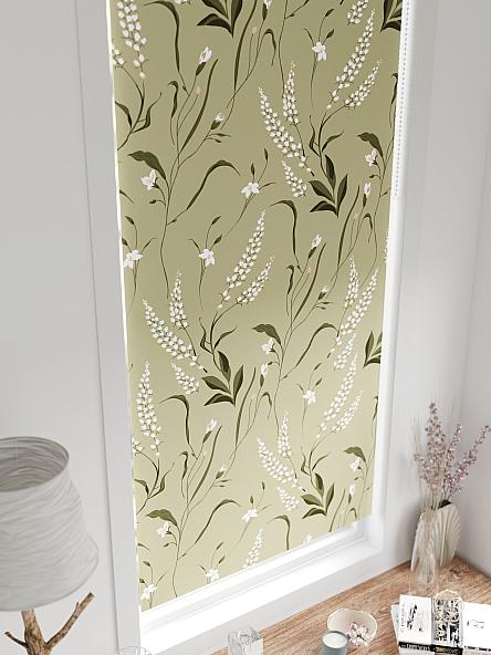 Рулонная штора для кухни для детской Легроса - 218 - ширина 68 см - фото 4