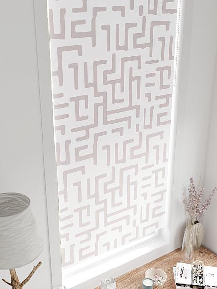 Рулонная штора для кухни для детской Легроса - 220 - ширина 68 см - фото 4