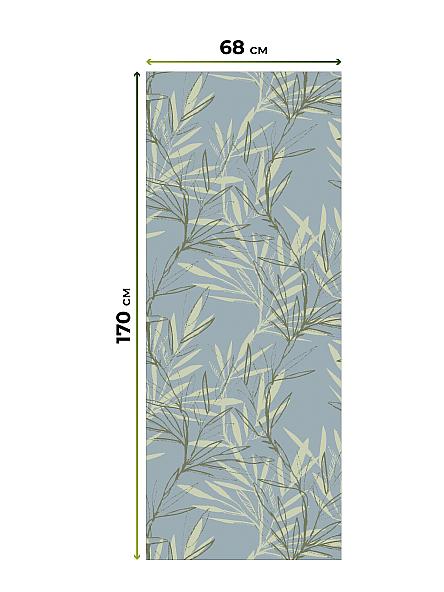 Рулонная штора для кухни для детской Легроса - 221 - ширина 68 см - фото 7