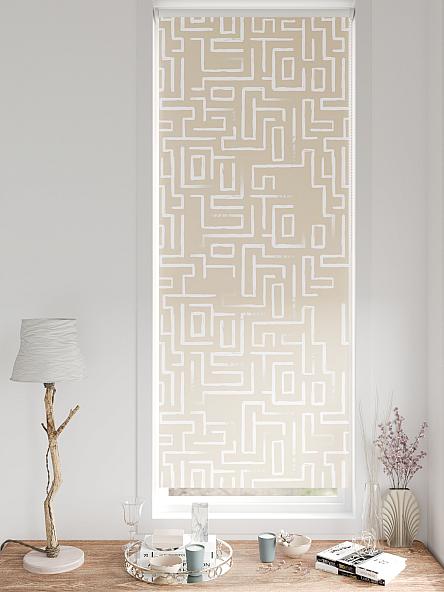 Рулонная штора для кухни для детской Легроса - 224 - ширина 68 см - фото 3