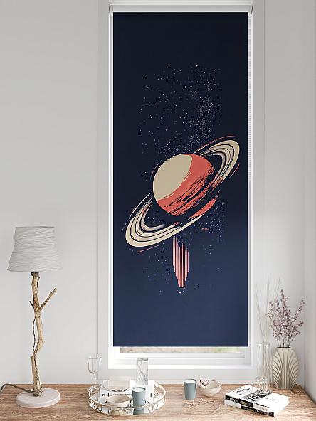 Рулонная штора для кухни для детской Легроса - 228 - ширина 68 см - фото 3