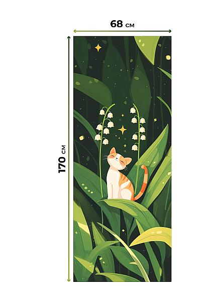 Рулонная штора для кухни для детской Легроса - 229 - ширина 68 см - фото 7