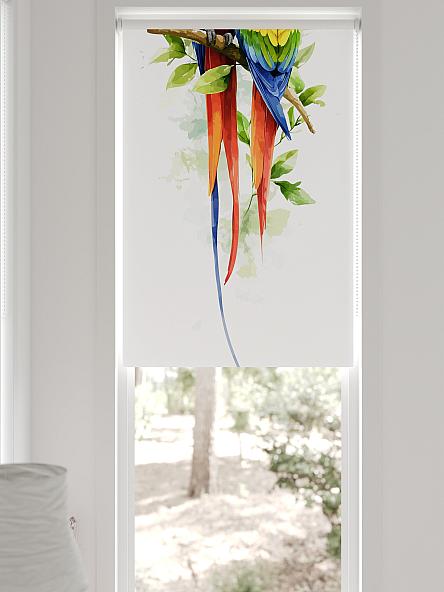 Рулонная штора для кухни для детской Легроса - 230 - ширина 68 см - фото 6