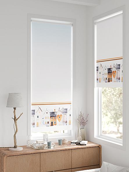 Рулонная штора для кухни для детской Легроса - 232 - ширина 68 см